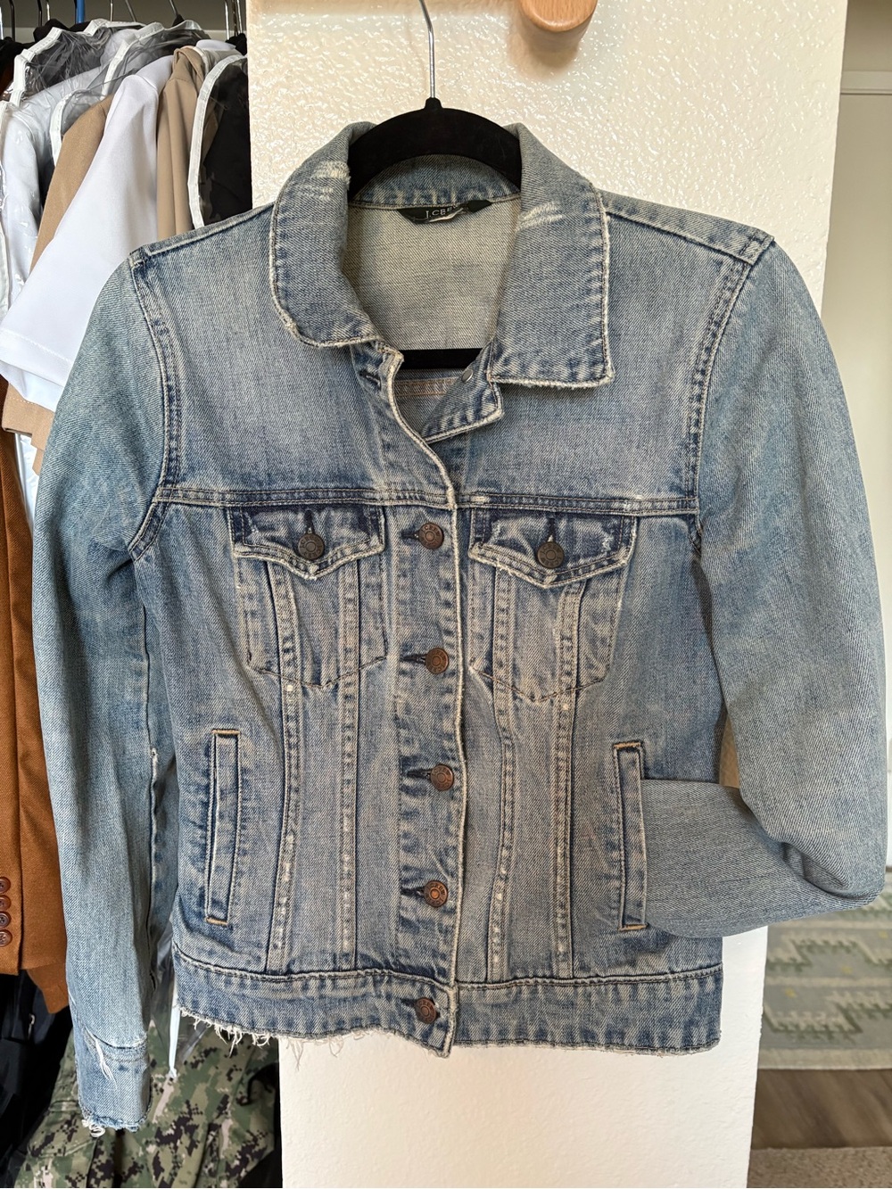 J. Crew Light Blue Jean Jacket